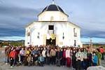 Ms de 200 peregrinos participaron ayer en la II Ruta Bernardina que une Carlet y Alzira