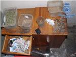La Polica Nacional desmantela un punto de venta que suministraba droga a menores a partir de un euro