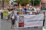 Los manifestantes antitaurinos aseguran que Algemes se prepara para la tortura