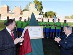 Rus inaugura el csped artificial del estadio municipal de Algemes