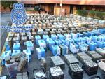 La Polica Nacional incauta 11 toneladas de hachs y ms de 2 millones en efectivo