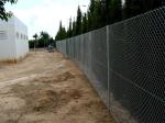 Finalizan trabajos del vallado perimetral de la Ciutat Esportiva Jorge Martnez Aspar de Alzira