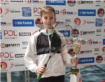 Adrin Revert, del Club Squash Algemes, s'imposa en el Campionat d'Europa Squash Junior Sub 13