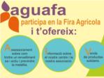 AGUAFA participar en la Fira Agrcola de Guadassuar