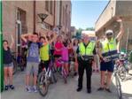 Al voltant de 200 escolars d'Almussafes gaudixen d'una excursi amb bicicleta pel terme municipal