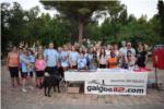 Alberic celebra el 'IV Canicross Solidari' per la Muntanyeta amb 110 participants