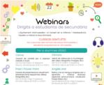 Almussafes llana una nova tanda de webinars per a l'alumnat de Primria i Secundria