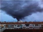 Arran l'incendi de Benimuslem, demanen que se publique l'anlisi del fum i la seua toxicitat