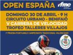 Benifai ser la sede de la V Carrera de Velocidad el domingo 30 de abril