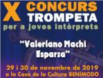 Benimodo repartir quasi 2.000 euros en premis en la 10 Concurs de Trompeta per a Joves Intrprets