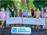 Caixa Popular entrega les ajudes per la igualtat al Jard Botnic de Valncia amb Sole Gimnez