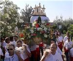 Carlet ha celebrado hoy una romera en honor de Sant Bernat