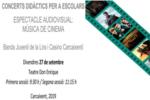 Cinema i msica, un tndem perfecte per als escolars de Carcaixent, al Teatre Don Enrique