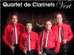 Concert de 'Quartet de Clarinets Vert' al Conservatori Mestre Vert de Carcaixent
