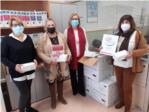 Creu Roja ha fet una donaci de 6.000 mascaretes a lAjuntament de Carlet