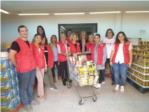 Creu Roja repartix a Carlet els aliments del programa dAjuda Alimentria a les Persones Desfavorides
