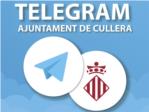 Cullera obri un canal de Telegram per oferir informaci municipal a la ciutadania