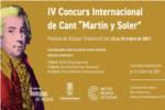 Del 23 al 25 d'abril Poliny celebra el 'IV Concurs Internacional de Cant Martn i Soler'