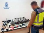 Desarticulat un grup itinerant especialitzat en el robatori de catalitzadors de vehicles que actuava a Alzira i Algemes