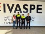 Dos agents de la Policia Local de Sueca assistixen al Curs de formaci de l'IVASPE