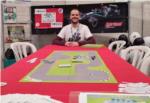 El carlet Pepe Garca inventa un noveds joc de taula de carreres basat en el moviment vectorial