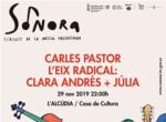 El circuit Sonora arriba a lAlcdia de la m de Carles Pastor i Clara Andrs amb Jlia
