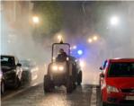 El collectiu agrari de Sueca actuar per cinquena vegada en tasques de desinfecci de la ciutat