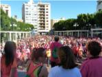 El color rosa inunda un any ms els carrers dAlzira per a lluitar contra el cncer