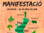 El Partido Popular de la Ribera Alta apoya la manifestacin de agricultores en Valencia