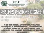 El PSPV-PSOE de Almussafes se manifestar maana por unas pensiones dignas