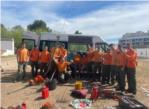 Els alumnes de EFA La Malvesa preparen La Muntanyeta d'Alberic per a la celebraci del Diumenge de Rams
