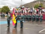 Emocionant jura de bandera per a personal civil a Cullera