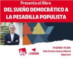 Gaspar Llamazares presenta a Algemes el seu ltim llibre Del sueo democrtico a la pesadilla populista