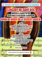 Concert de Sant Roc a crrec de la Banda Simfnica de la SUM Sta. Ceclia de Guadassuar