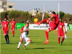 Inusual partido de ftbol entre equipos de Gaza y Cisjordania