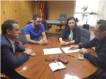 La alcaldesa de Algemes y el gerente de La Ribera mantienen una nueva reunin