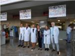 La consellera de Sanitat Ana Barcel ha visitat l'Hospital Universitari de la Ribera