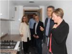 La consellera d'Habitatge Mara Jos Salvador ha visitat Albalat de la Ribera