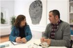La diputada de Modernitzaci i Transparncia Mentxu Balaguer s'ha reunit amb l'alcalde d'Alfarp