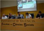 La Facultat de Cincies Socials de la UV sompli en el primer debat de La Comarca Cientfica