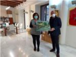 La famlia Lahuerta-Talens dna a La Pobla Llarga una una pintura per a la seua collecci musestica