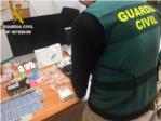 La Gurdia Civil de Cullera det a 4 persones per la venda de speed, ketamina, MDMA, cocana, viagra i popper
