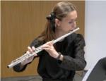 La jove flautista de Carcaixent Mireia Santacreu Cepero guanya un concurs de joves intrprets a Faura