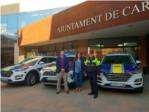 La Policia Local de Carlet adquirix tres vehicles hbrids i cardiosaludables