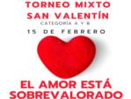 La Ribera Pdel organiza el 15 de febrero el 'Torneo Mixto San Valentn'