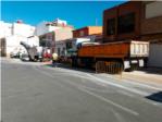 L'Ajuntament d'Almussafes actua en la zona d'estacionament del carrer Salvador Botella