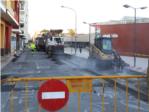 L'Ajuntament d'Almussafes millora dos carrers del nucli urb