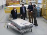 L'Ajuntament de l'Alcdia rep la donaci d'un llit articulat per a Serveis Socials