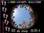 Lalumnat d1 i 2 anys de lEIM 'Verge del Pilar' d'Algemes participar en una cursa solidria