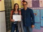 Lara Gonzlez, del C.P. Joaqun Muoz de Turs, rep el premi extraordinari al rendiment acadmic